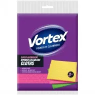 VORTEX Lavete din celuloza 3 buc